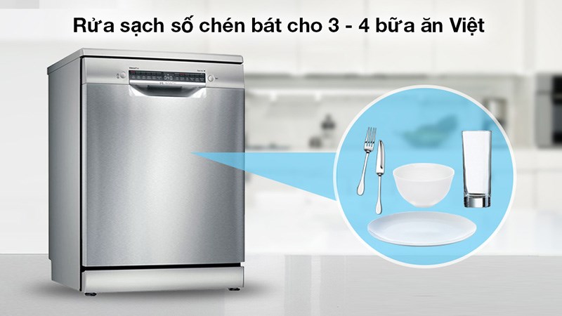 Máy rửa chén độc lập Bosch SMS4IVI01P