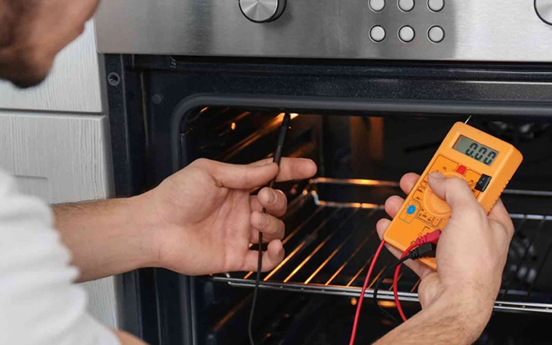 Mạch điện trong l&ograve; nướng bị ẩm - lớp c&aacute;ch điện hoạt động kh&ocirc;ng ổn định