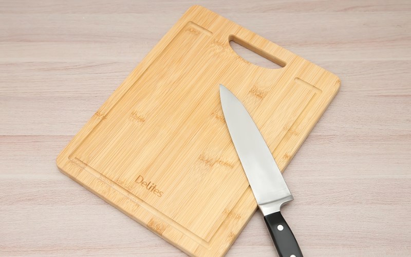 Thớt tre th&aacute;i chữ nhật 35 x 25 cm Delites 19102502-2