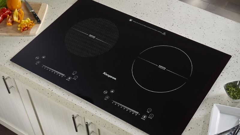 Bếp từ đ&ocirc;i lắp &acirc;m Kangaroo KG855i 