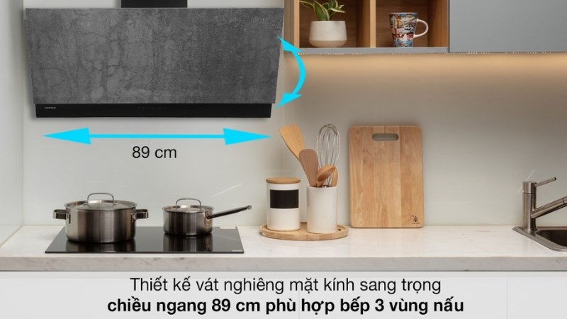 M&aacute;y h&uacute;t m&ugrave;i &aacute;p tường Hafele HH-WVS90A (533.86.003)