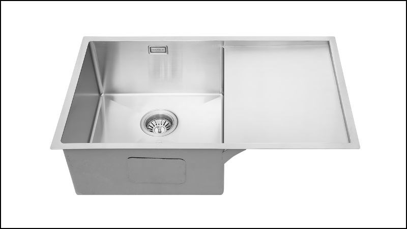 Chậu rửa ch&eacute;n 1 ngăn 1 c&aacute;nh inox Hafele HS21-SSD1S60 (567.94.010)