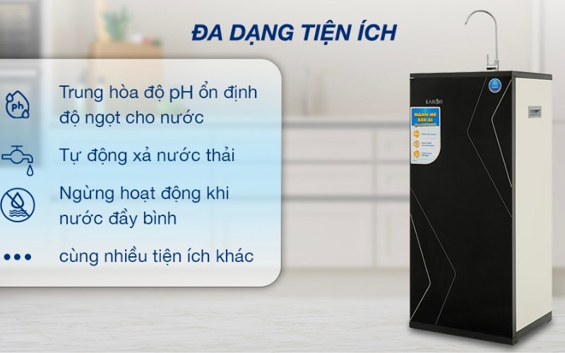 Máy lọc nước RO Karofi KAQ-X16 10 lõi
