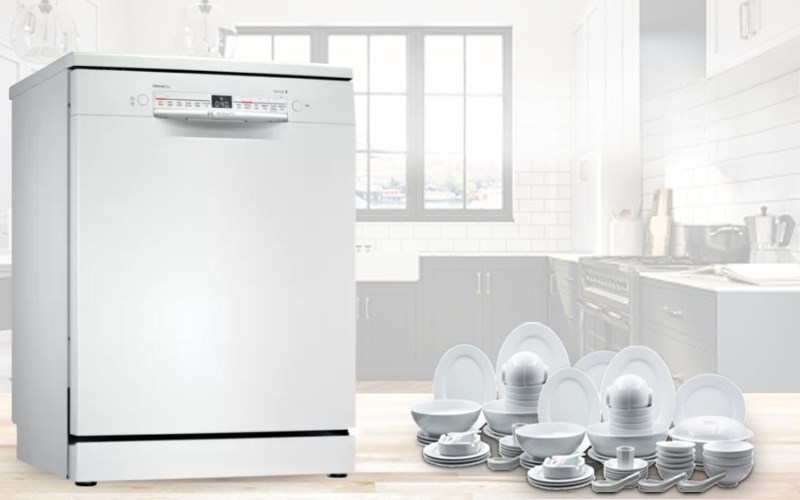 M&aacute;y rửa ch&eacute;n độc lập Bosch SMS2IVW01P c&oacute; sức chứa 12 bộ Ch&acirc;u &Acirc;u