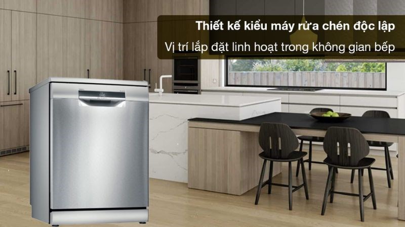 M&aacute;y rửa b&aacute;t độc lập Bosch SMS6ZCI08E