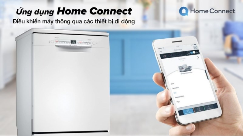 M&aacute;y rửa ch&eacute;n độc lập Bosch SMS2IVW01P