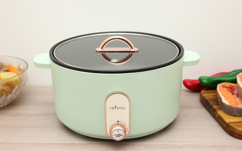 Nồi lẩu điện Crystal MS-30LT02-6 3 l&iacute;t
