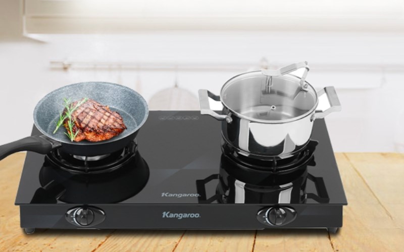 Bếp ga đ&ocirc;i Kangaroo KG8G1A