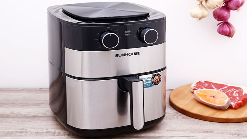 Nồi chi&ecirc;n kh&ocirc;ng dầu Sunhouse SHD4026 6 l&iacute;t