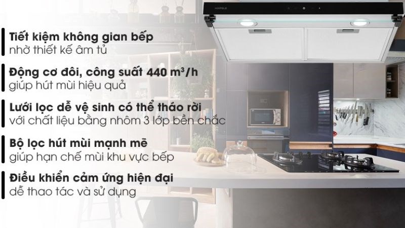 M&aacute;y h&uacute;t m&ugrave;i &acirc;m tủ Hafele HC-BI70B (538.86.095)