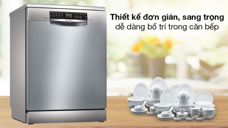 M&aacute;y rửa ch&eacute;n độc lập Bosch SMS6ZCI49E