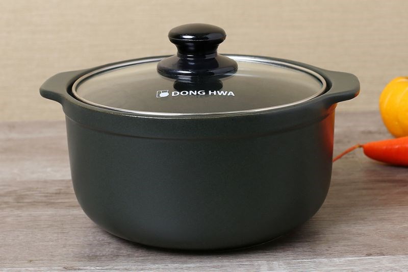 Nồi đất nắp k&iacute;nh 1.8 l&iacute;t Dong hwa Tucbeghi G-703H