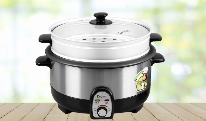 Nồi lẩu điện Delites CBR35-80 3.5 lít