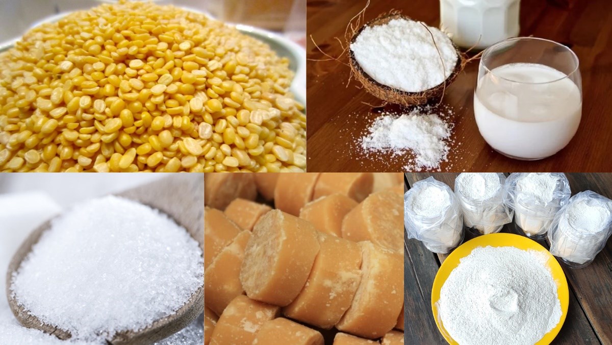 Nguyên liệu món ăn bánh bột dè