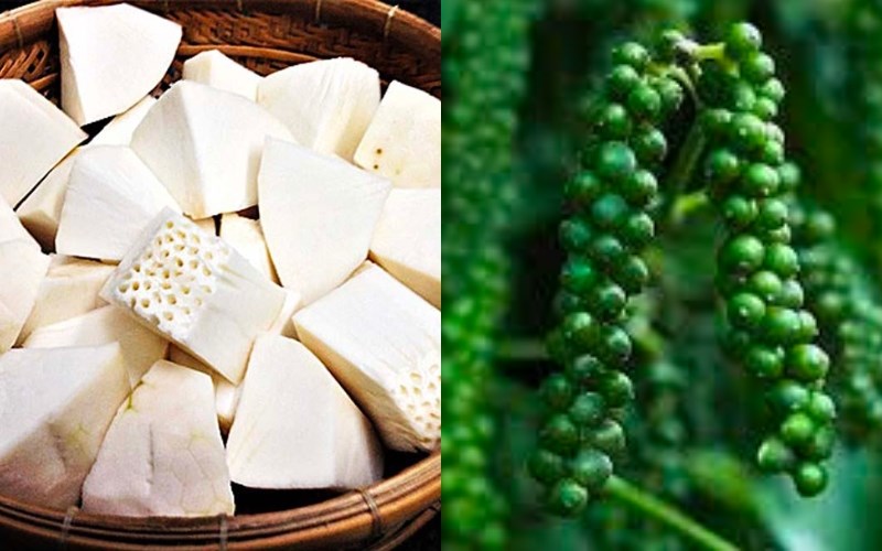 Nguyên liệu sake kho tiêu