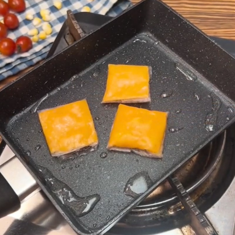 Bước 2 Chế biến Bánh tráng phô mai
