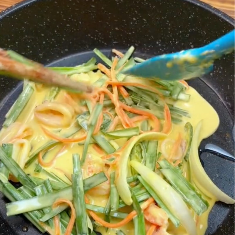 Bước 5 Chiên bánh Bánh xèo Hàn Quốc