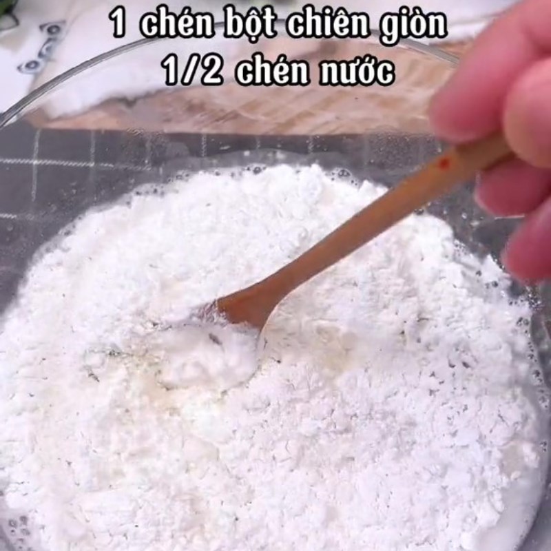 Bước 2 Chiên đậu hũ non Đậu hũ non sốt rau củ