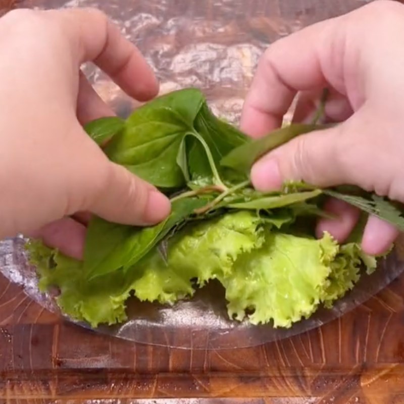 Bước 4 Cuốn bò bía Bò bía chay (Công thức từ kênh tiktok Vào bếp cùng Điện máy XANH!)