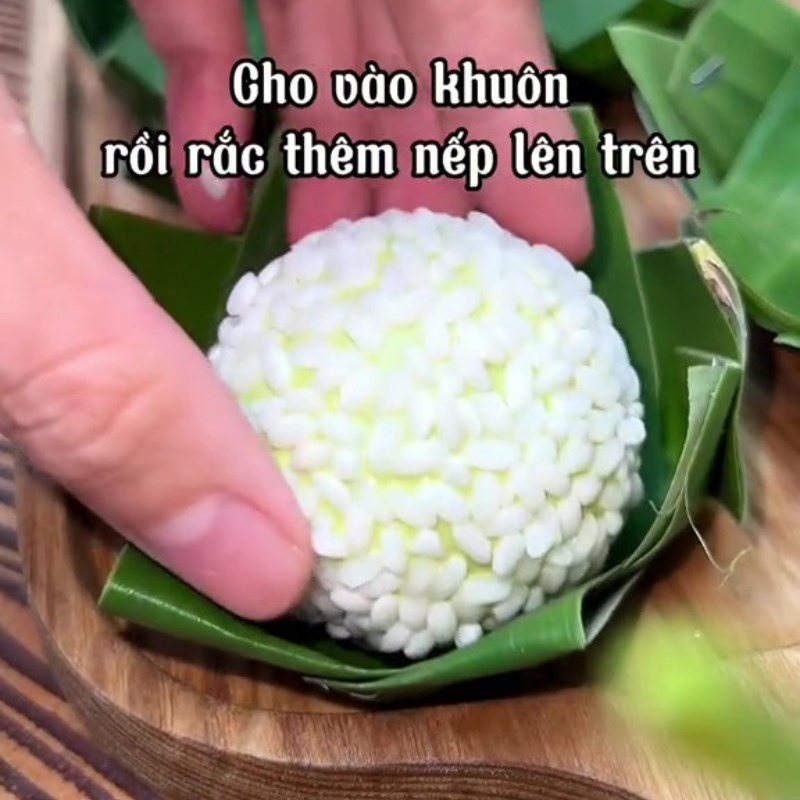Bước 4 Hấp xôi Xôi khúc chay (Công thức được chia sẻ từ Tiktok Bếp chay XANH)