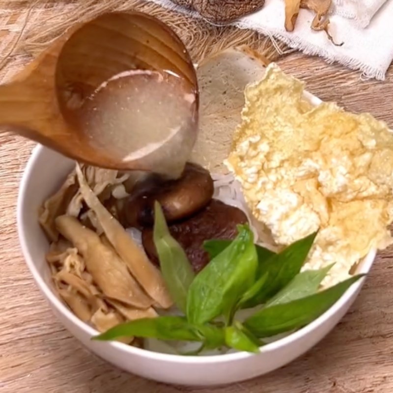 Bước 5 Thành phẩm Bún măng chay (Công thức từ kênh tiktok Bếp chay XANH)