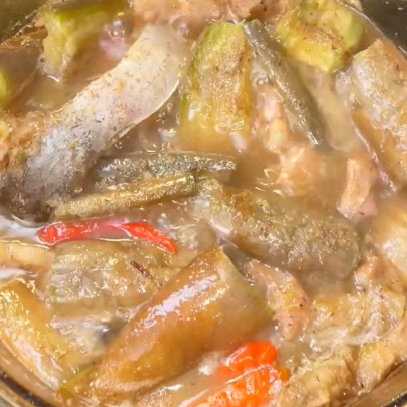Bước 3 Kho mắm Mắm kho bằng mắm cá linh (Công thức được chia sẻ từ Tiktok vào bếp cùng KitchenAZ)
