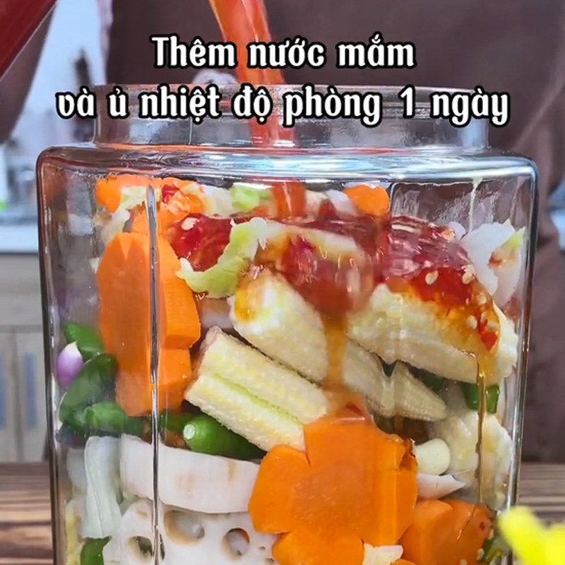 Step 4 Make Vietnamese kimchi Vietnamese kimchi (Recipe shared from TikTok Cooking with TasteVN)