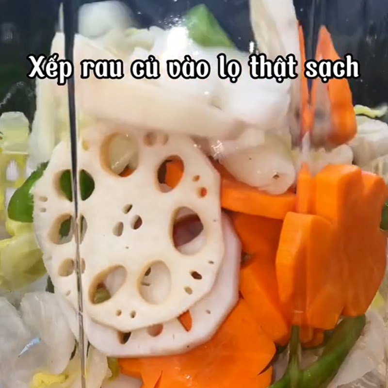 Step 4 Make Vietnamese kimchi Vietnamese kimchi (Recipe shared from TikTok Cooking with TasteVN)