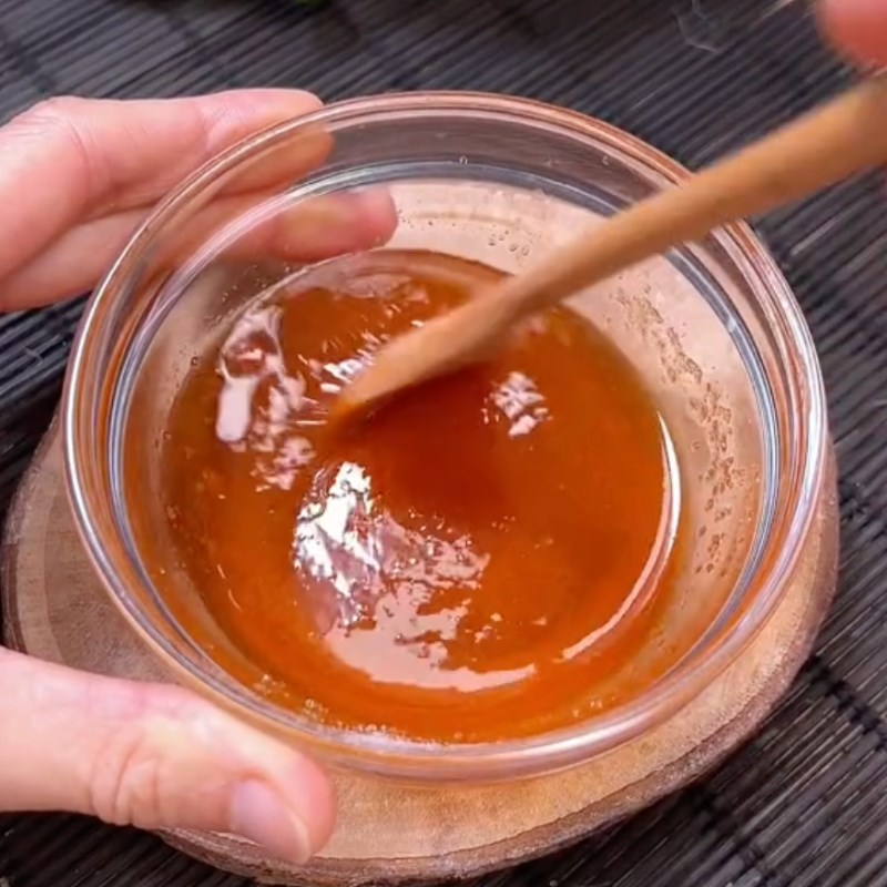 Bước 2 Làm nước sốt Gỏi mít non chay (Công thức từ kênh tiktok Bếp chay XANH)