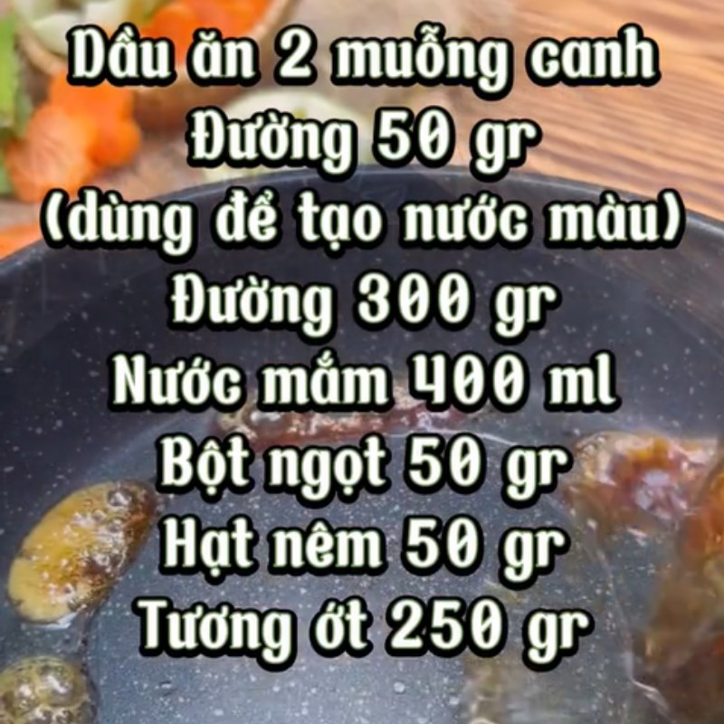 Bước 2 Làm nước sốt kho ca Cá bống kho tiêu (Công thức được chia sẻ từ Tiktok Vào bếp cùng KitchenAZ)