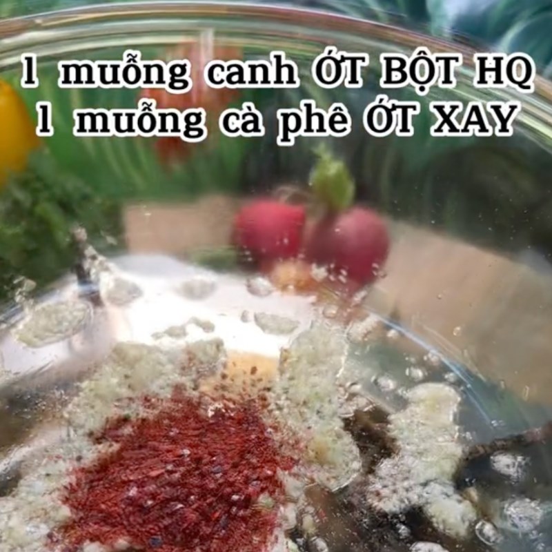 Bước 1 Làm sate chay Bún huế chay (công thức từ kênh tiktok Bếp chay XANH)