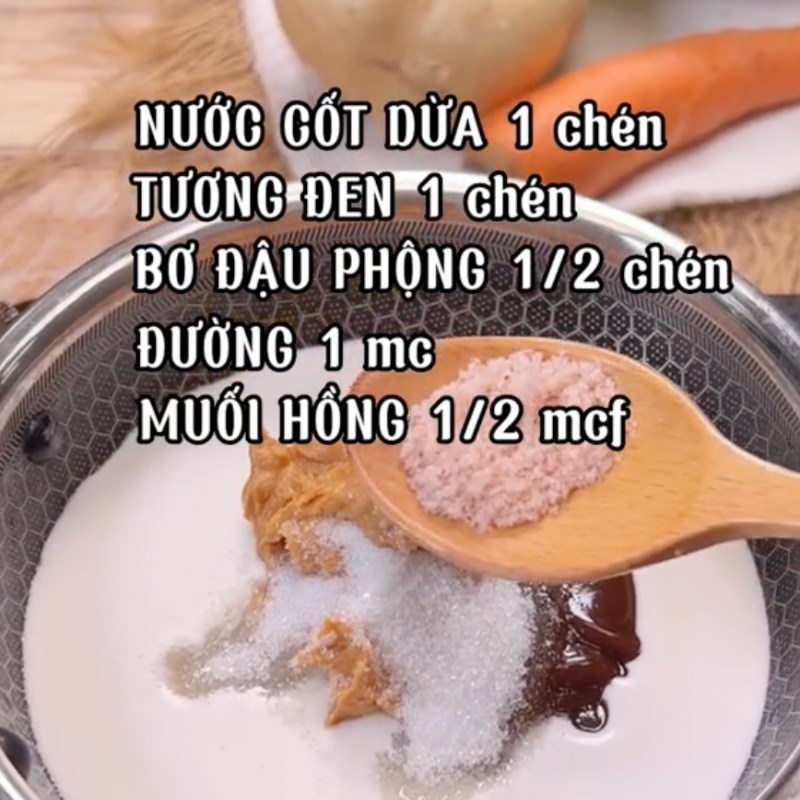 Bước 3 Làm sốt chấm Bò bía chay (Công thức từ kênh tiktok Vào bếp cùng Điện máy XANH!)