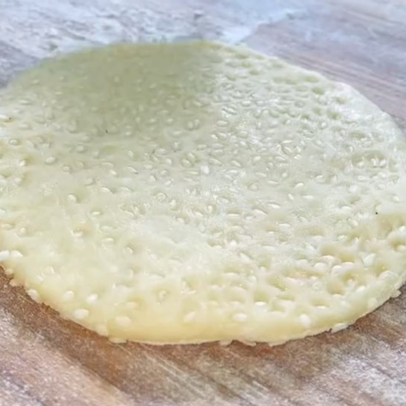 Bước 3 Nặn bánh Bánh tiêu sầu riêng (Công thức được chia sẻ từ Tiktok Vào bếp cùng Điện máy XANH)