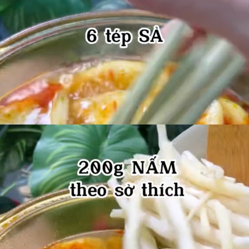 Bước 2 Nấu nước dùng Bún huế chay (công thức từ kênh tiktok Bếp chay XANH)