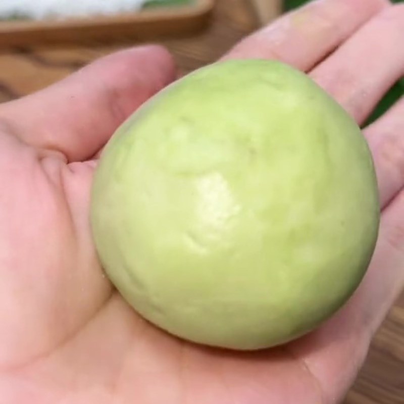 Bước 3 Pha bột và gói bánh Xôi khúc chay (Công thức được chia sẻ từ Tiktok Bếp chay XANH)