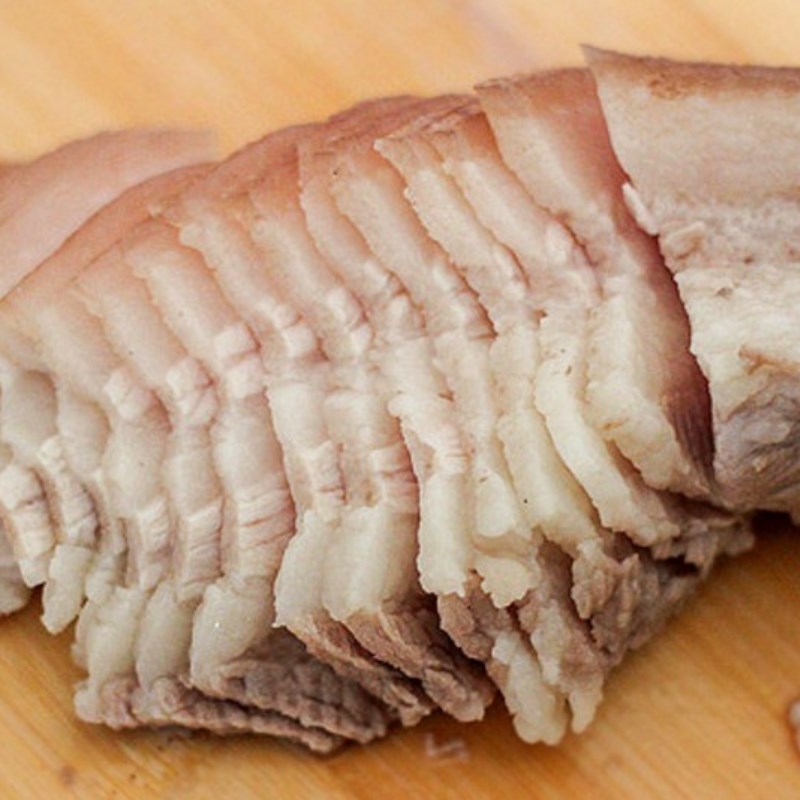 Bước 1 Sơ chế nguyên liệu Gỏi vải tôm thịt