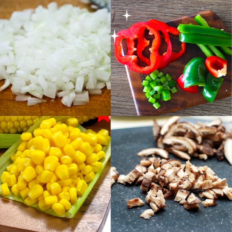 Bước 1 Sơ chế nguyên liêụ Tôm bỏ lò phô mai (công thức từ kênh tiktok Vào bếp cùng KitchenAZ)