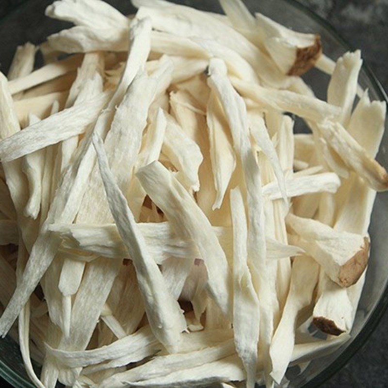 Bước 1 Sơ chế nguyên liệu Gỏi nấm chanh dây (Công thức được chia sẻ từ Tiktok Bếp chay XANH)