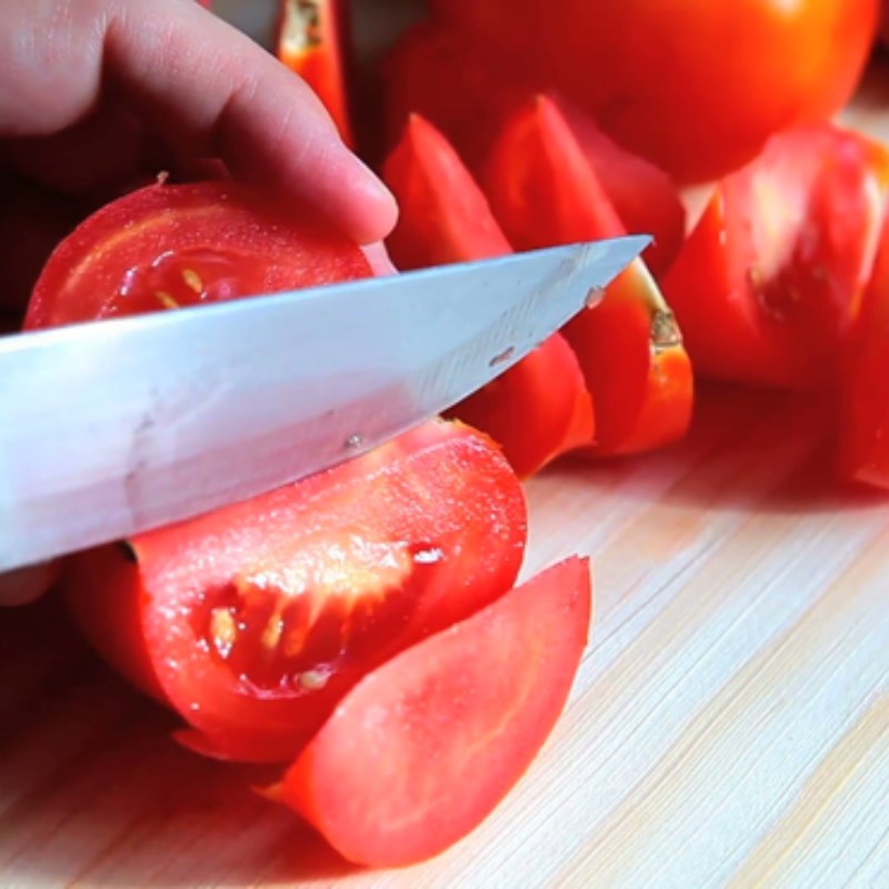 Bước 1 Sơ chế nguyên liệu Bún rong biển