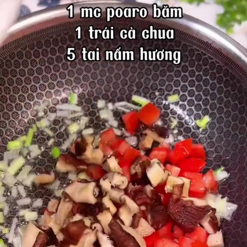 Bước 3 Sốt rau củ Đậu hũ non sốt rau củ