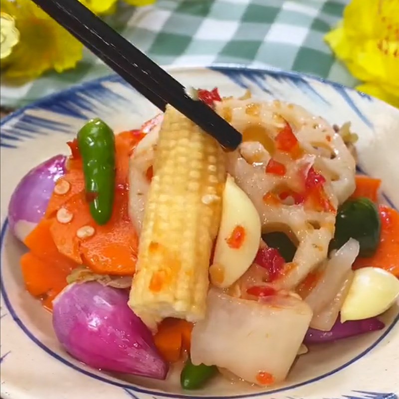 Step 5 Final product of Vietnamese Kimchi (Recipe shared from TikTok Cooking with TasteVN)
