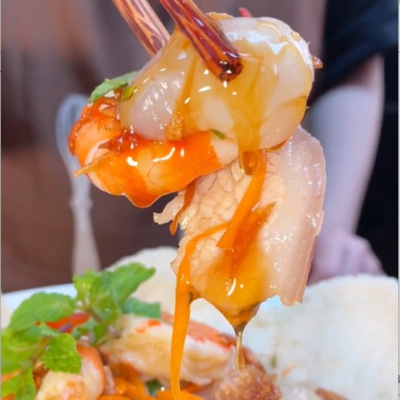 Bước 4 Thành phẩm Gỏi vải tôm thịt