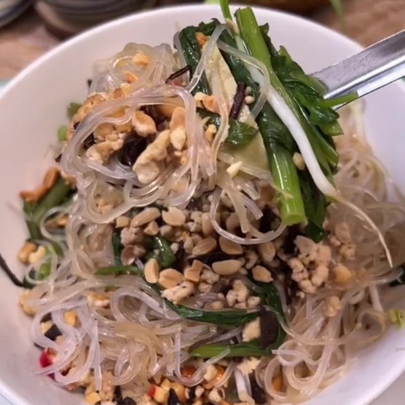 Bước 6 Thành phẩm Miến trộn chay (Công thức được chia sẻ từ Tiktok Bếp chay XANH)