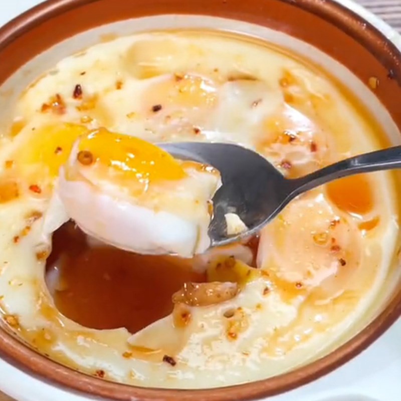 Bước 3 Thành phẩm Trứng hấp sốt thái (Công thức được chia sẻ từ TikTok Vào bếp cùng Điện máy XANH)