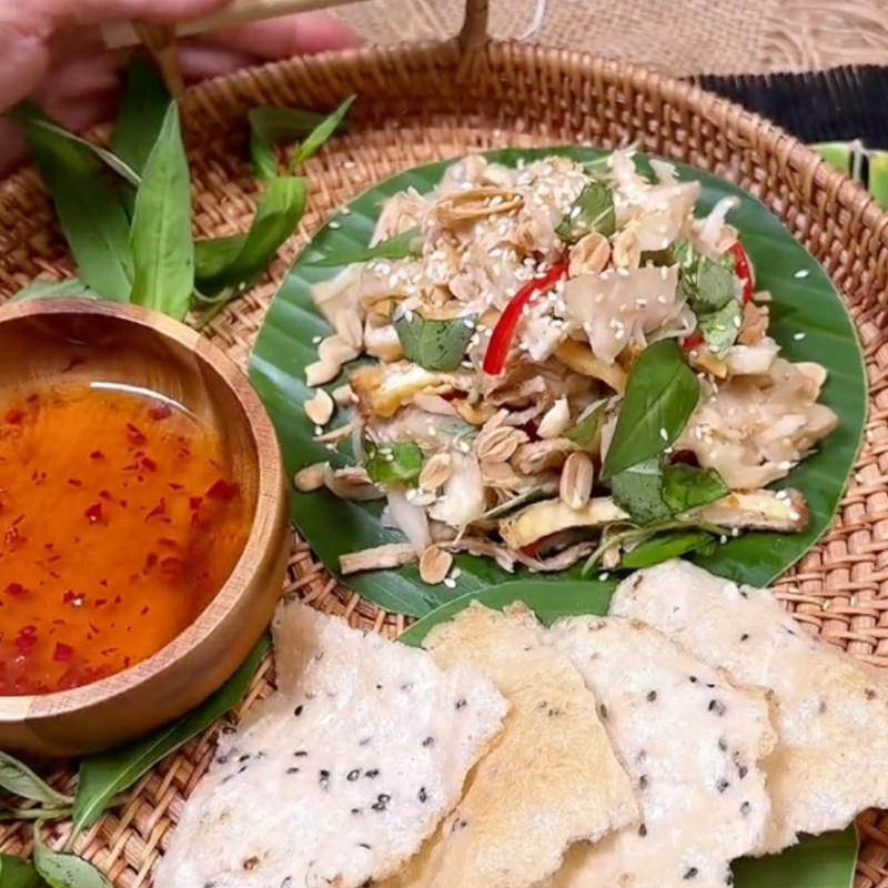 Bước 4 Thành phẩm Gỏi mít non chay (Công thức từ kênh tiktok Bếp chay XANH)
