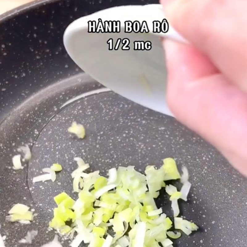 Bước 2 Xào măng Bún măng chay (Công thức từ kênh tiktok Bếp chay XANH)