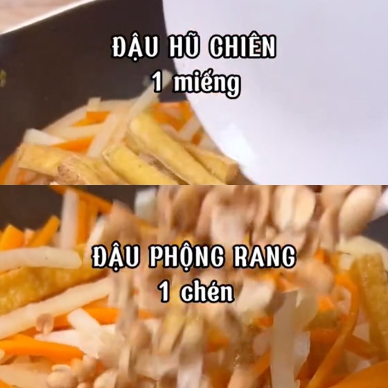 Bước 2 Xào nhân Bò bía chay (Công thức từ kênh tiktok Vào bếp cùng Điện máy XANH!)
