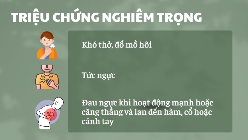 Lưu ý những triệu chứng nghiêm trọng để đến bác sĩ ngay