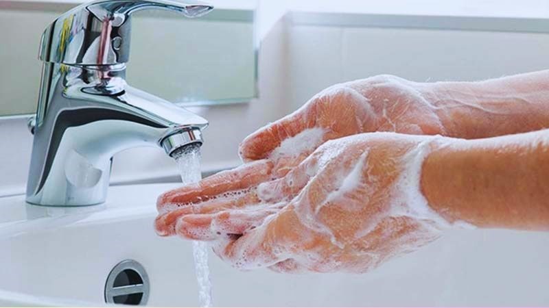 Rửa tay thường xuyên để phòng ngừa các bệnh đường hô hấp