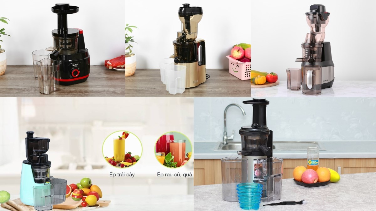Gợi ý 5 máy ép củ quả cứng chất lượng